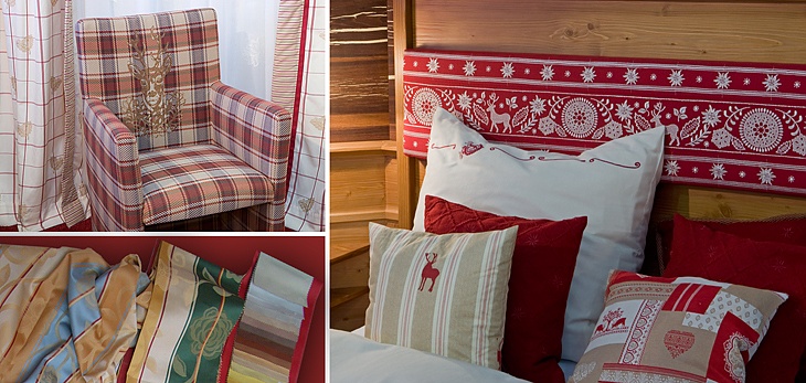 Fabrics for hotel furnishings