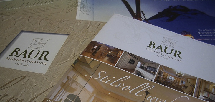 Brochures and furnishings booklets