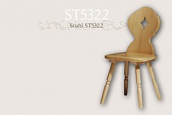 chair in solid wood