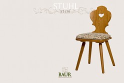 ST 130 chair in rustic style