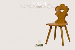 ST 215 chair in rustic style